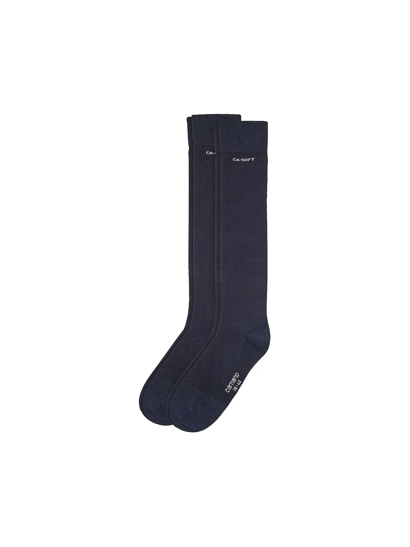 CAMANO | Herren-Stutzen 2er Pkg Schwarz | blau